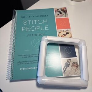 Stitch People Cross Stitch Book 2nd Edition with Loom